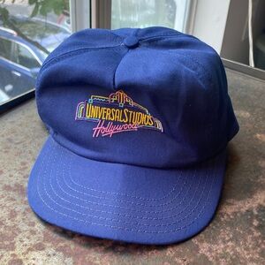 Universal Studios Hollywood VTG Blue SnapBack Ball Cap. Made in U.S.A.